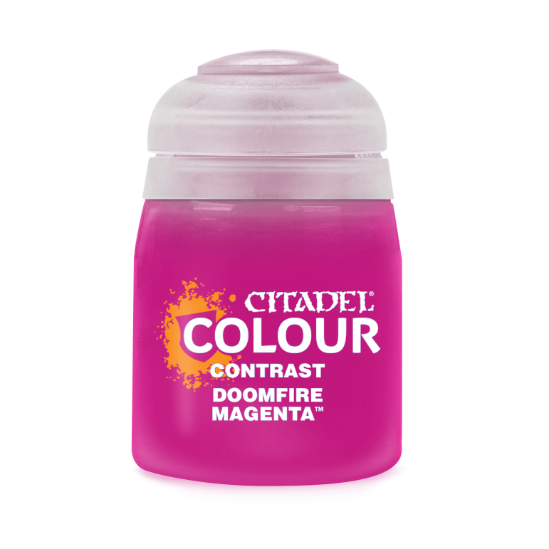 Contrast: doomfire magenta (18ml)