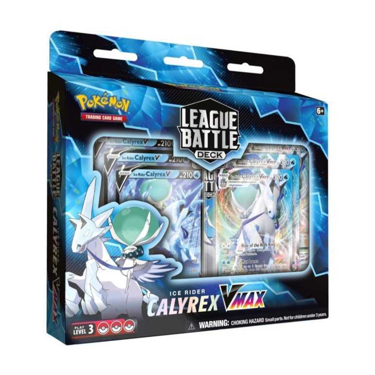 Calyrex vmax league battle deck q2 22: ice rider