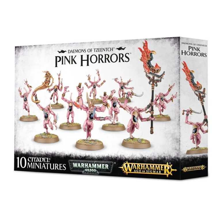 Pink horrors of tzeentch