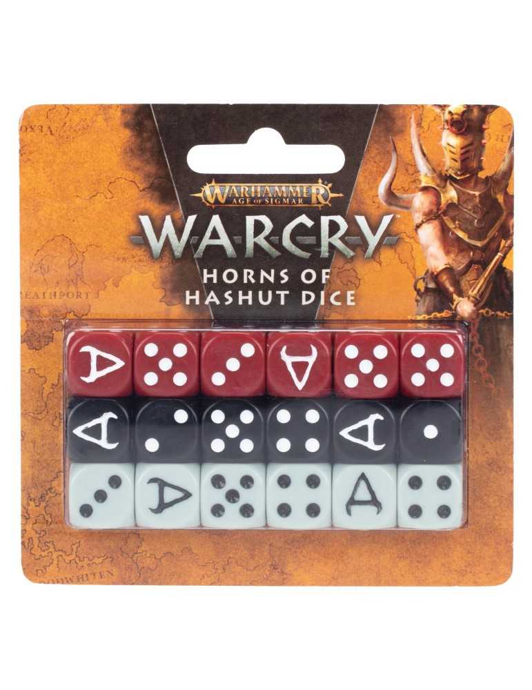 Warcry: horns of hashut dice