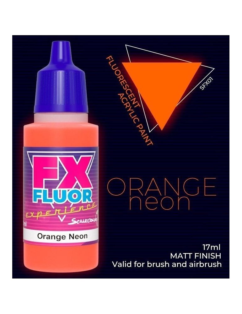 Fx fluor: orange neon