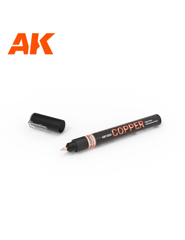 Metallic liquid marker – copper