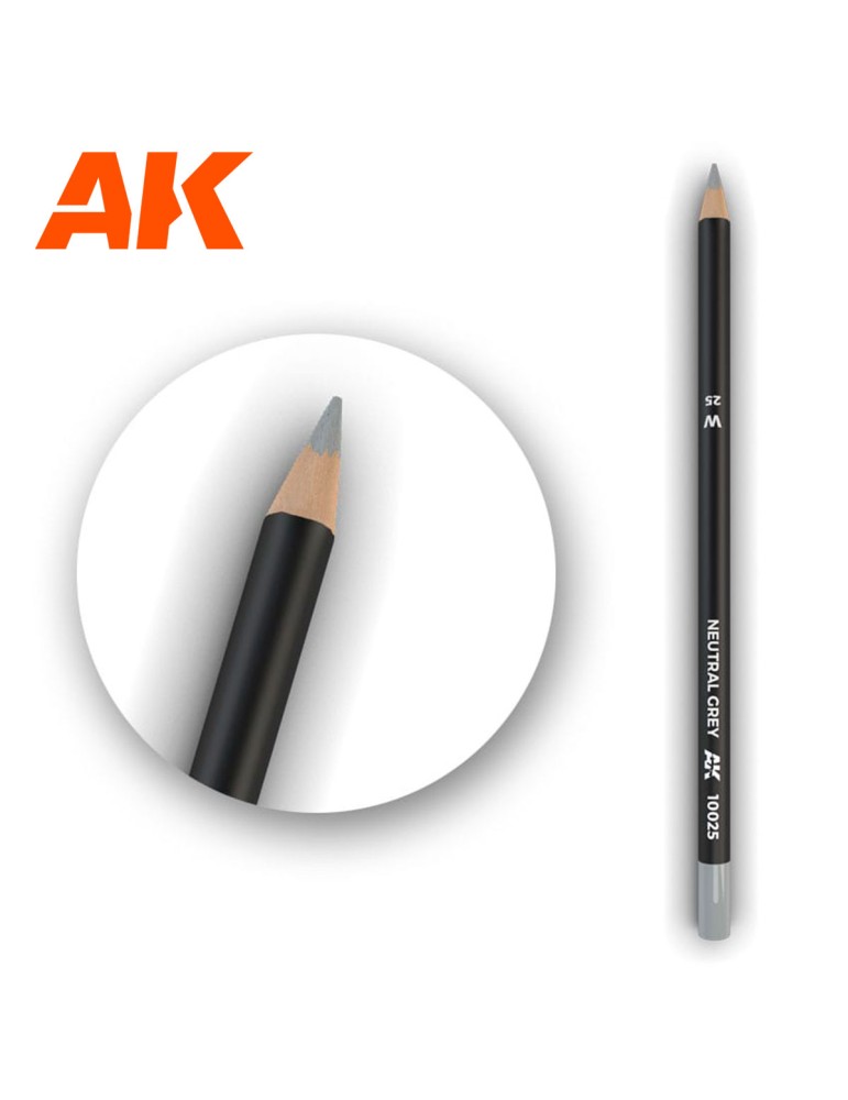 Neutral grey weathering pencil