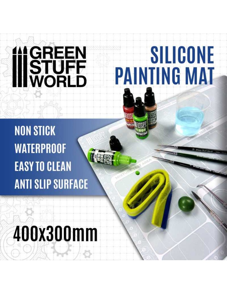 Silicone painting mat 400x300mm