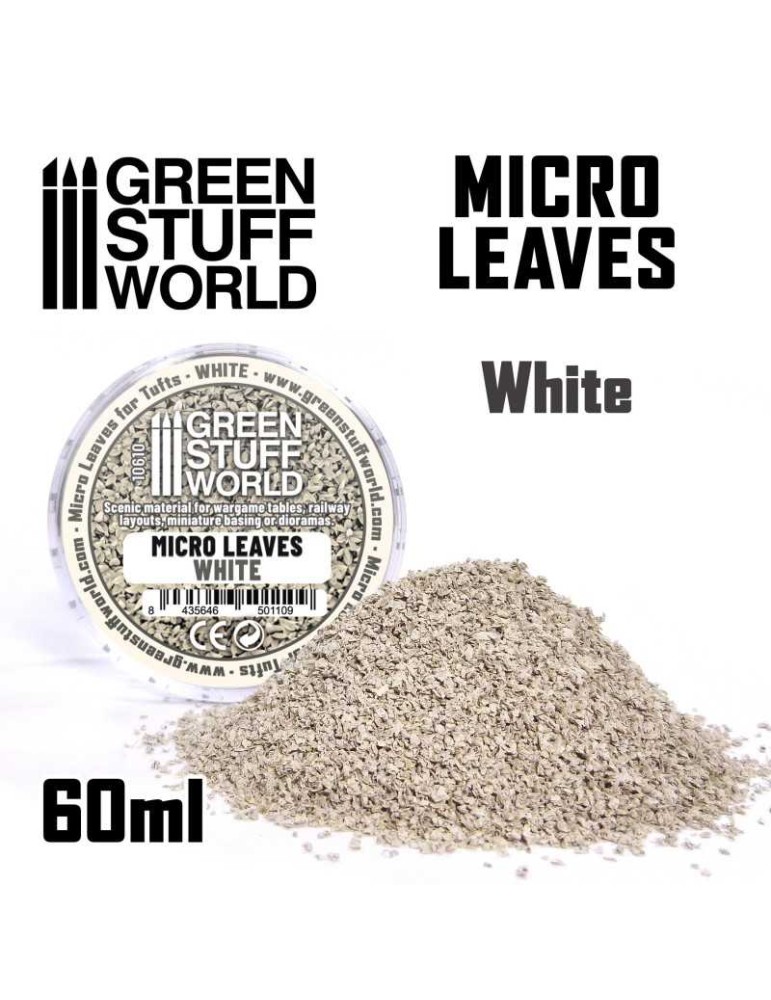 Micro leaves - white mix