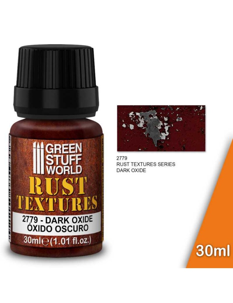 Rust textures - dark oxide rust 30ml