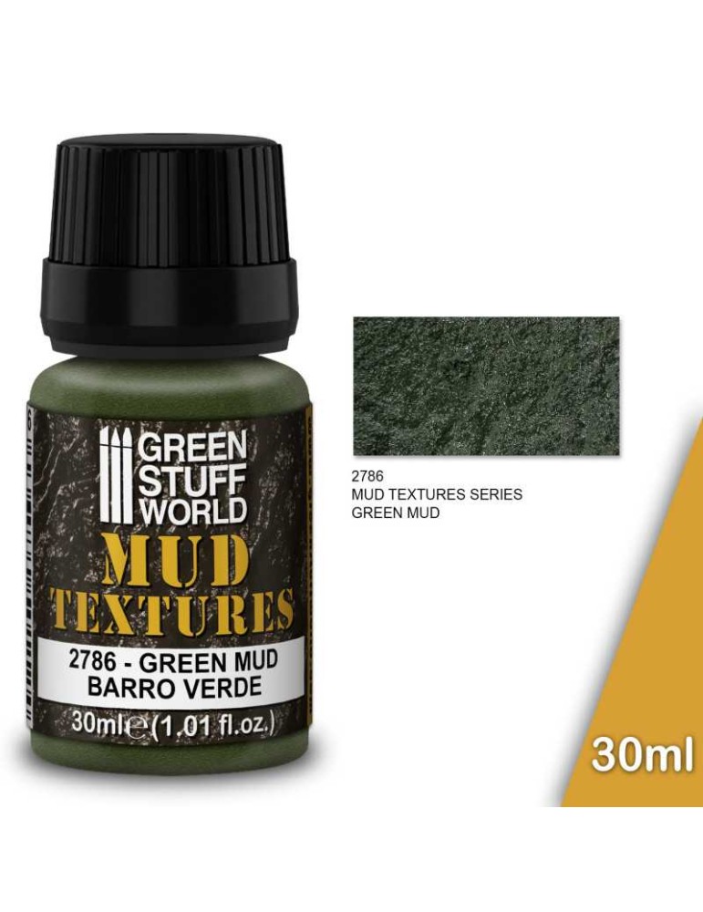 Mud textures - green mud 30ml