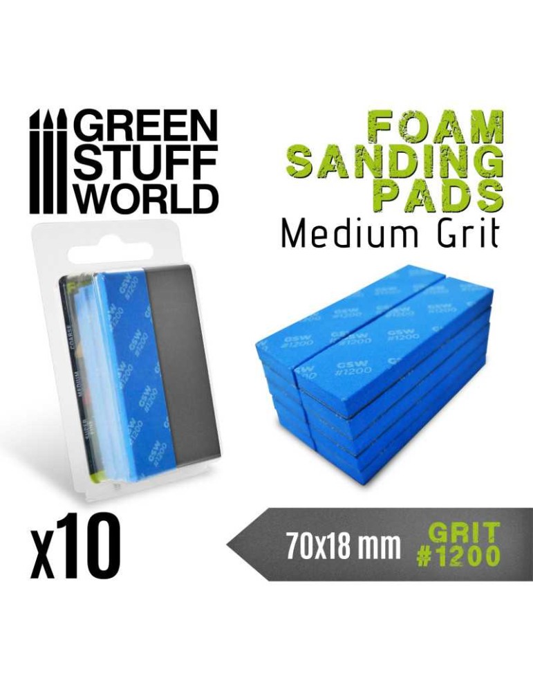 Foam sanding pads 1200 grit