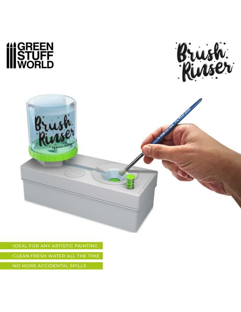 Brush rinser