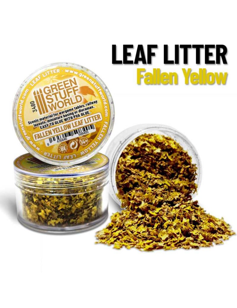 Leaf litter - fallen yellow