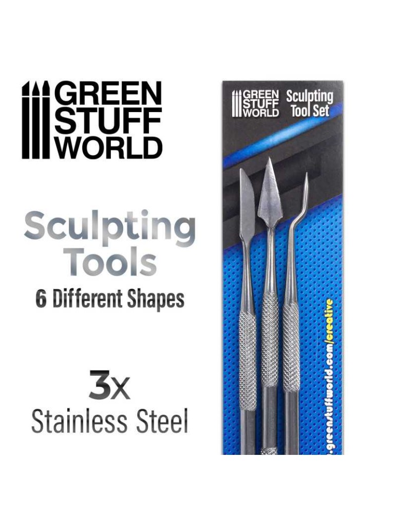 Sculpting tools set *3