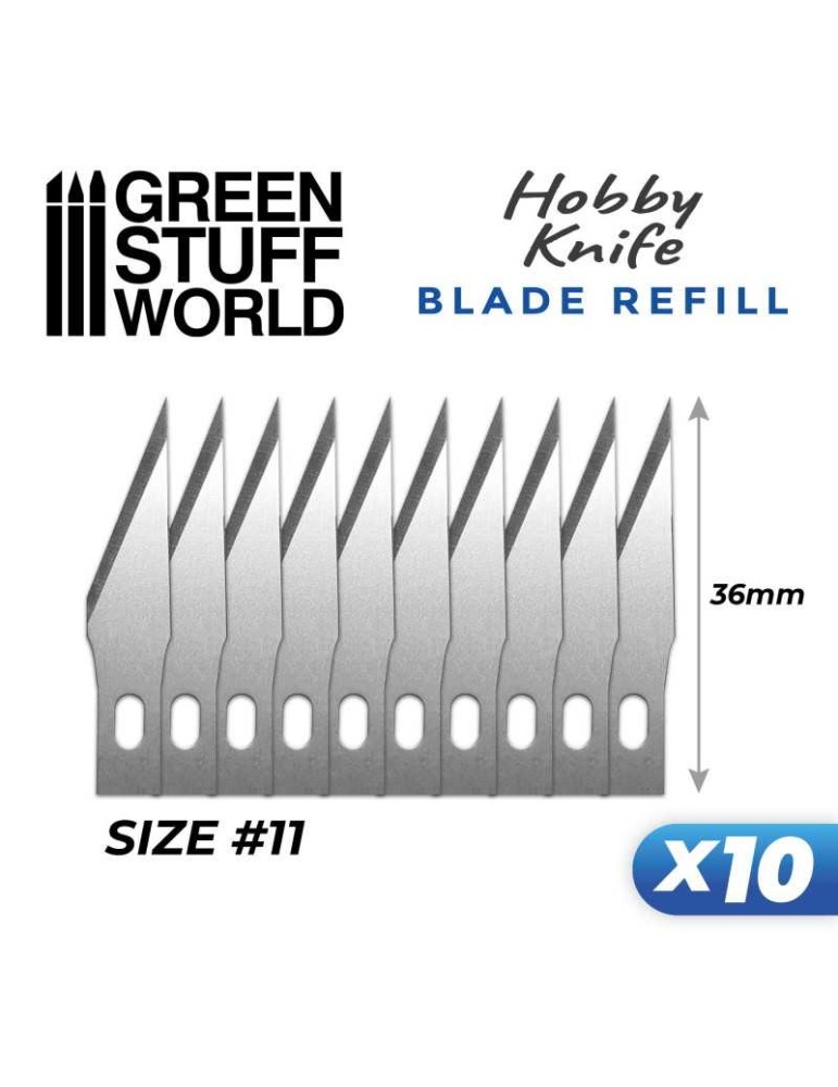 Hobby knife (10 blade refill)