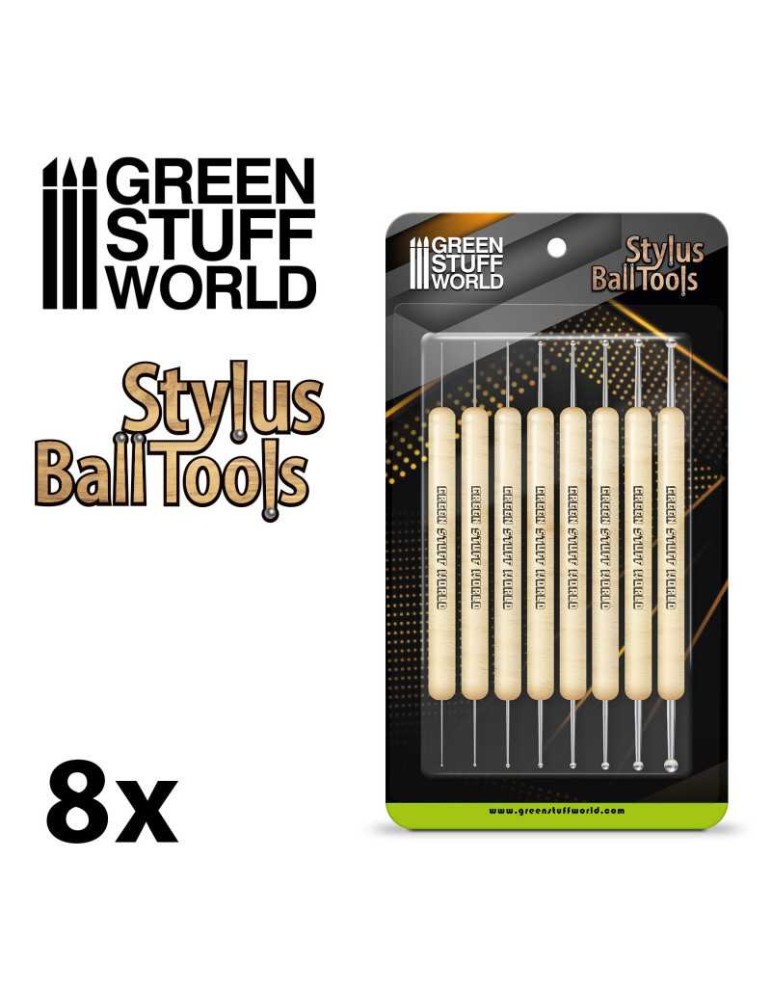 8* sculpting stylus tool set