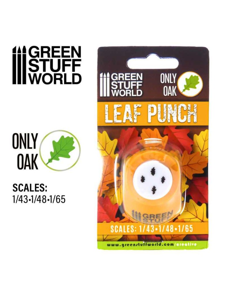 Leaf punch orange ref. 1354