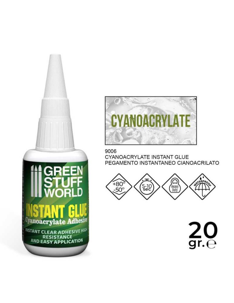 Cyanocrylate adhesive 20gr.