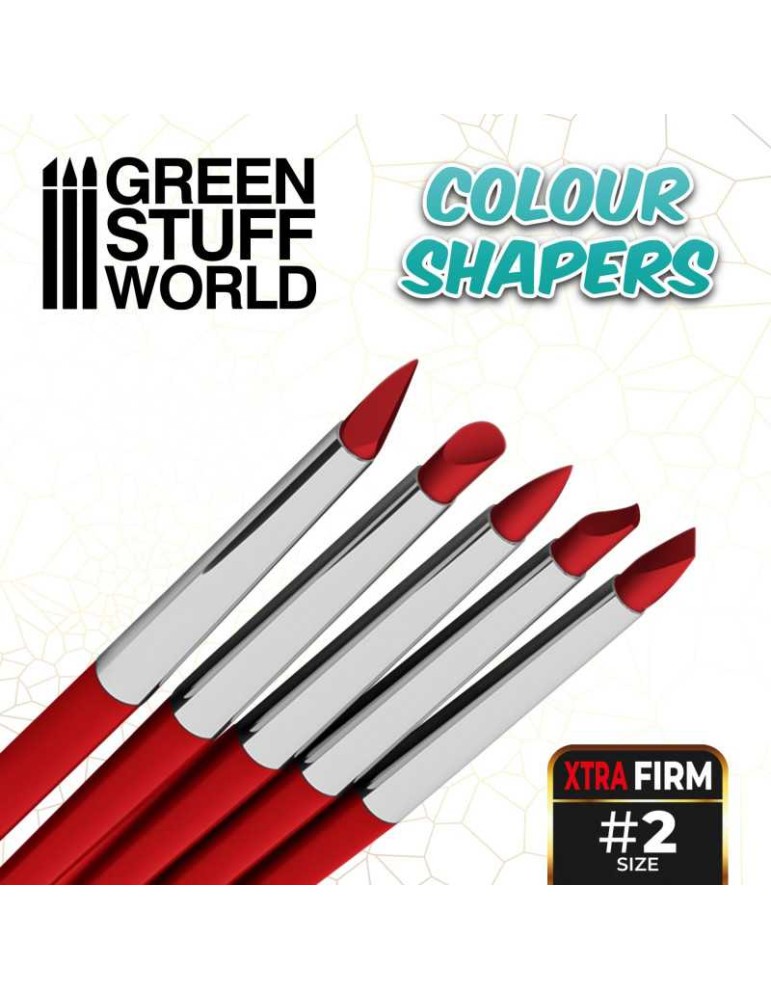 Colour shapers brushes size 2 - extra firm