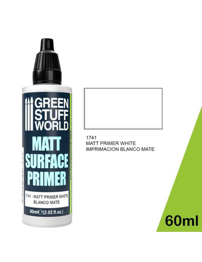 Matt surface primer 60ml - white