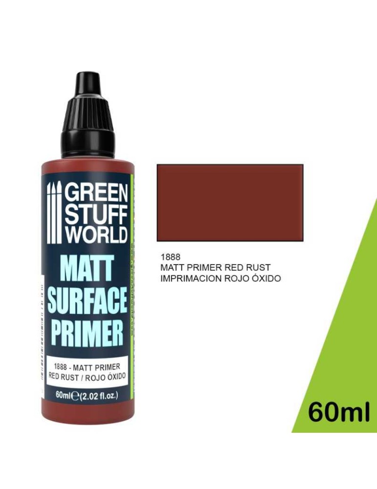 Matt surface primer 60ml - red