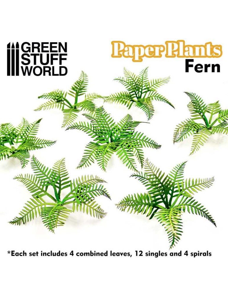 Paper plants - fern