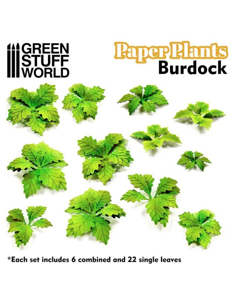 Paper plants - burdock