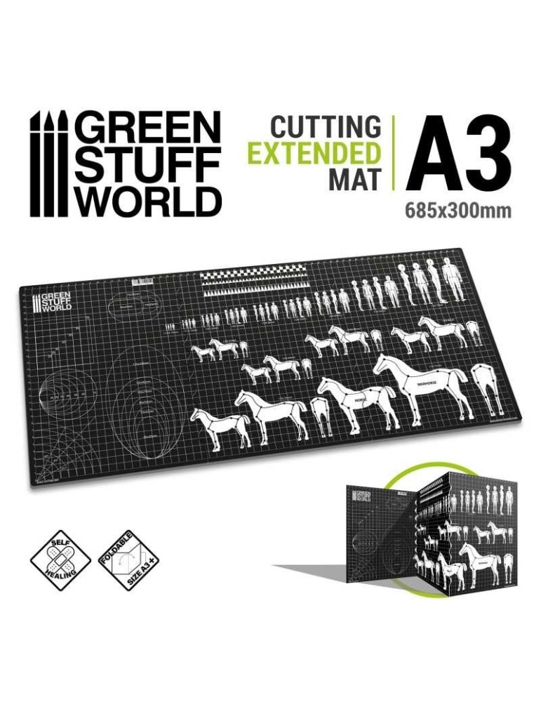 Scale cutting mat a3 extended