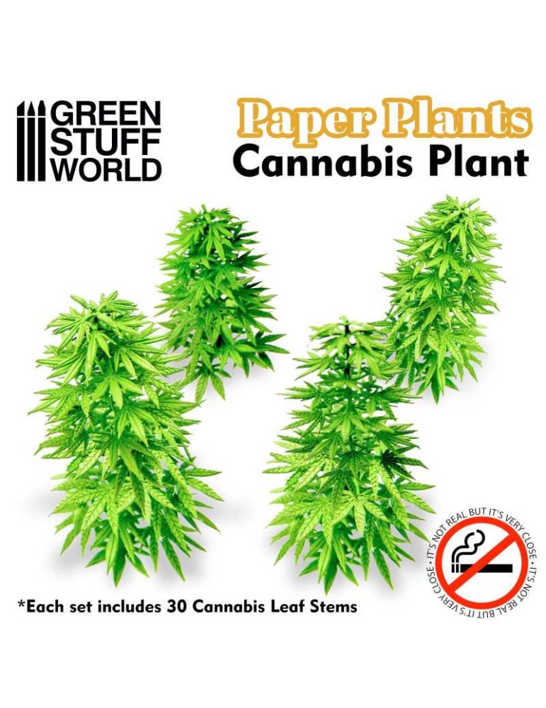 Paper plants - cannabis