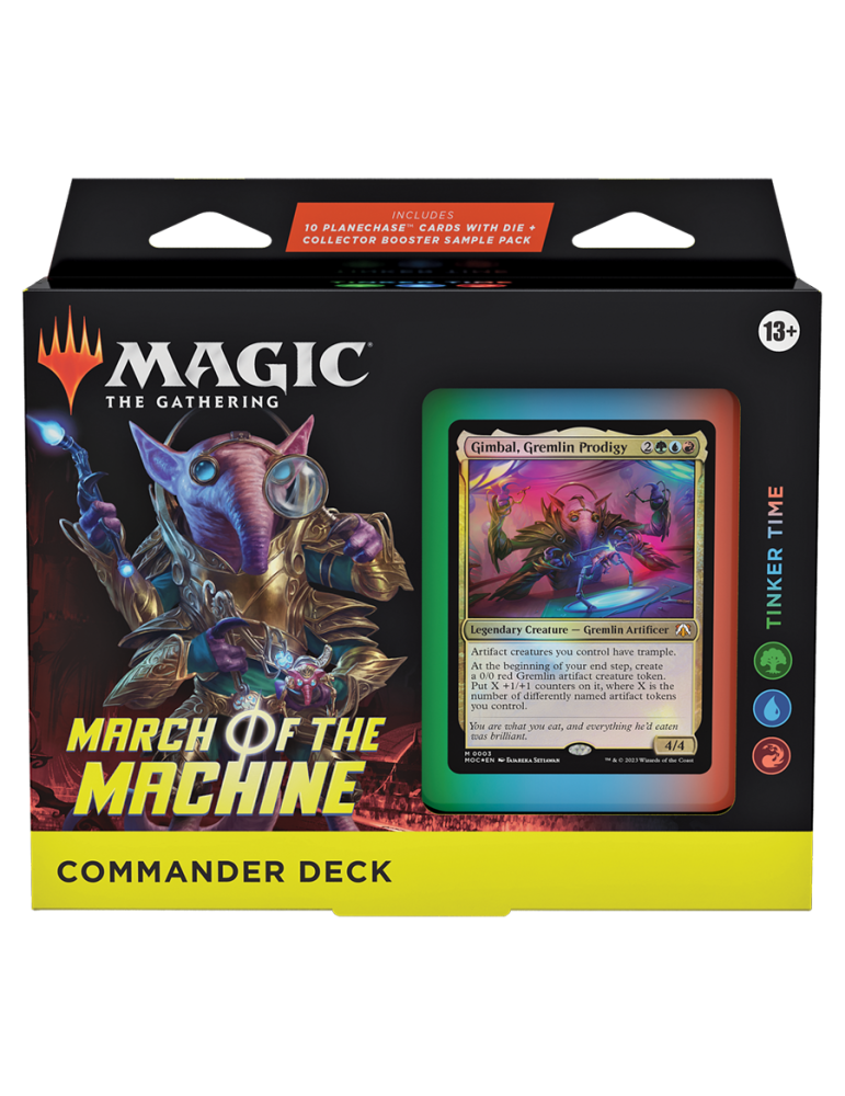 March of the machine commander deck - tinker time