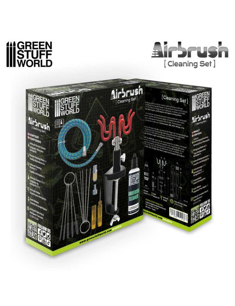 Airbrush cleaning set