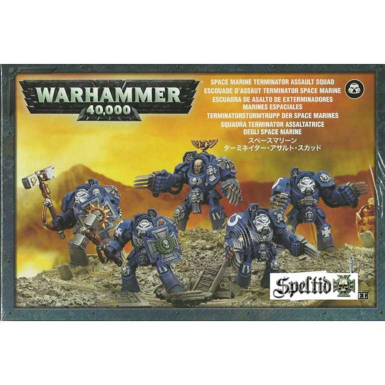 Space marine terminator assault squad