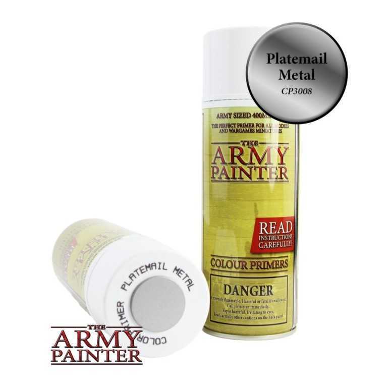 Colour primer  plate mail metal