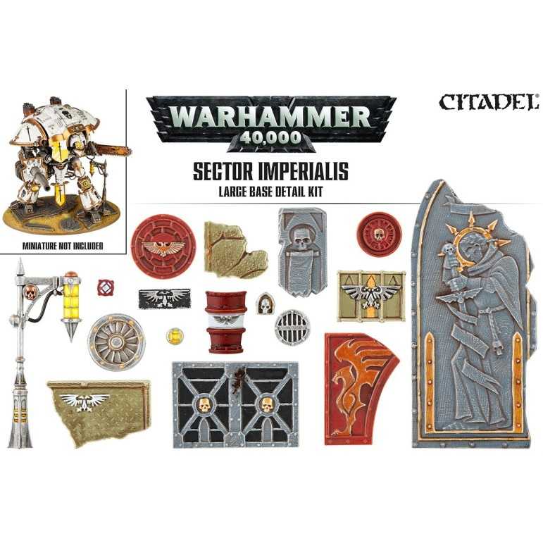 Sector imperialis: large base detail kit