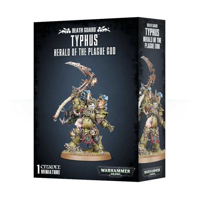 Death guard typhus - herald of plague