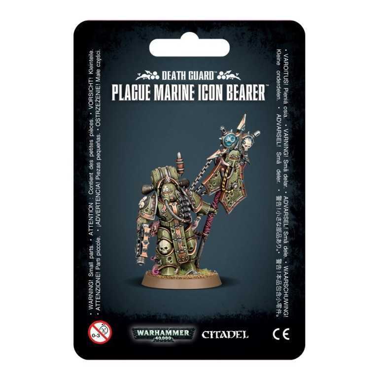 Death guard plague marine icon bearer