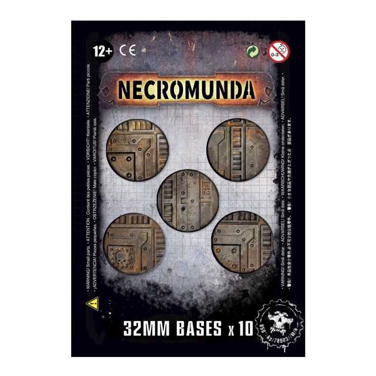 Necromunda 32mm bases (x10)