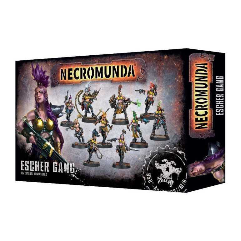 Necromunda escher gang