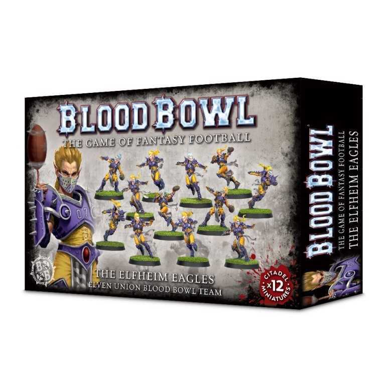 The elfheim eagles blood bowl team