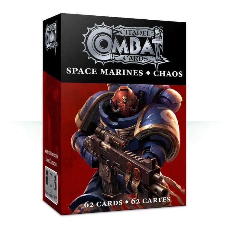 Combat cards: space marines + chaos