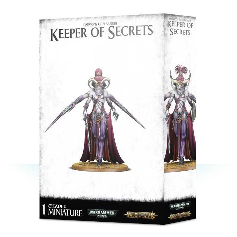 Daemons of slaanesh keeper of secrets