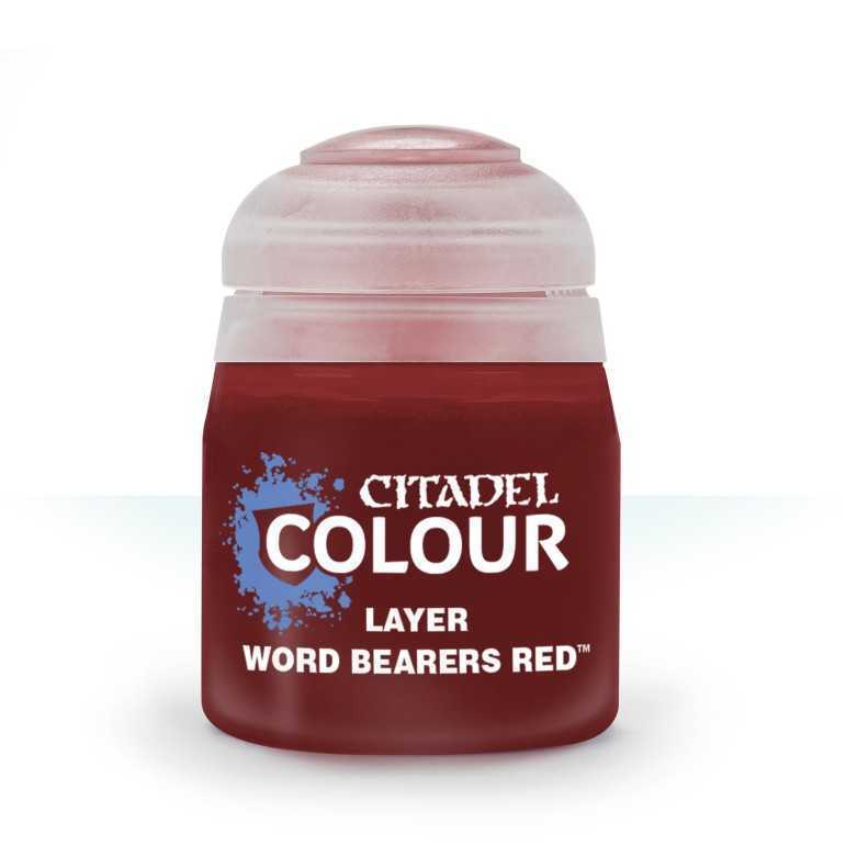 Layer: word bearers red (12ml)