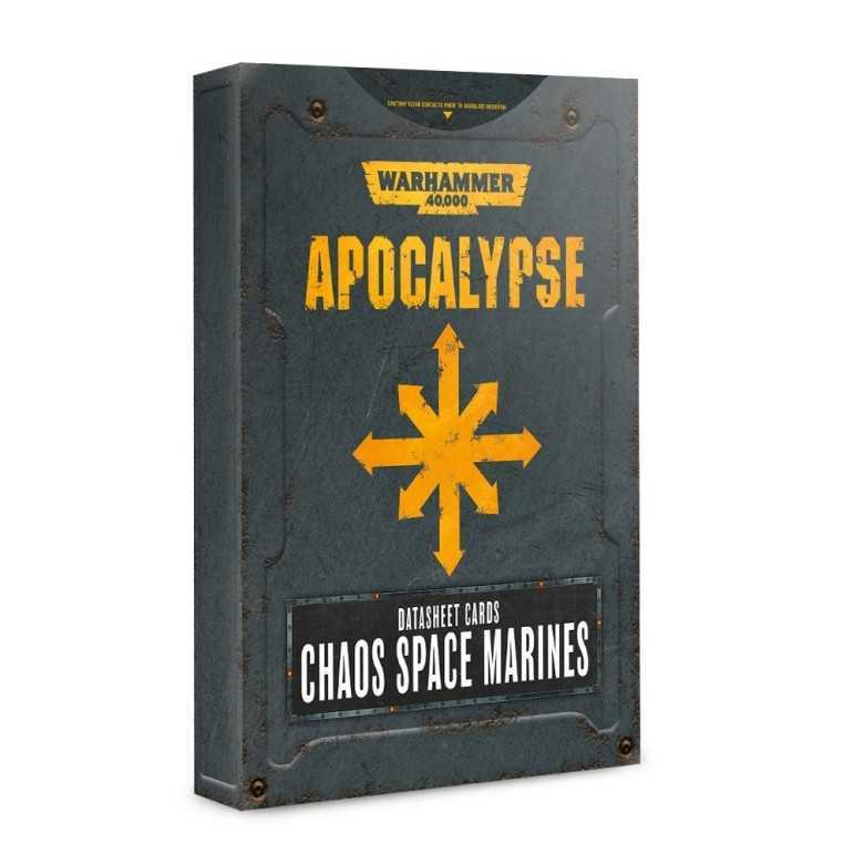 Apocalypse datasheets: chaos space marines