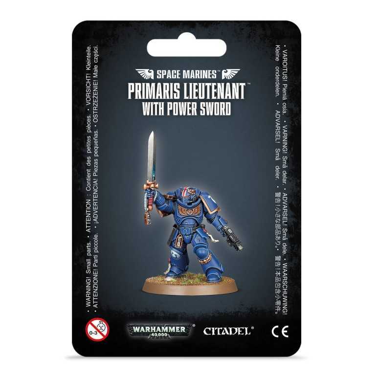 Primaris lieutenant with power sword