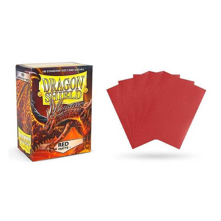 Dragon shield red matte (100)