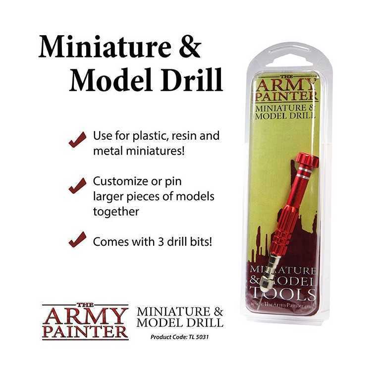 Miniature and model drill