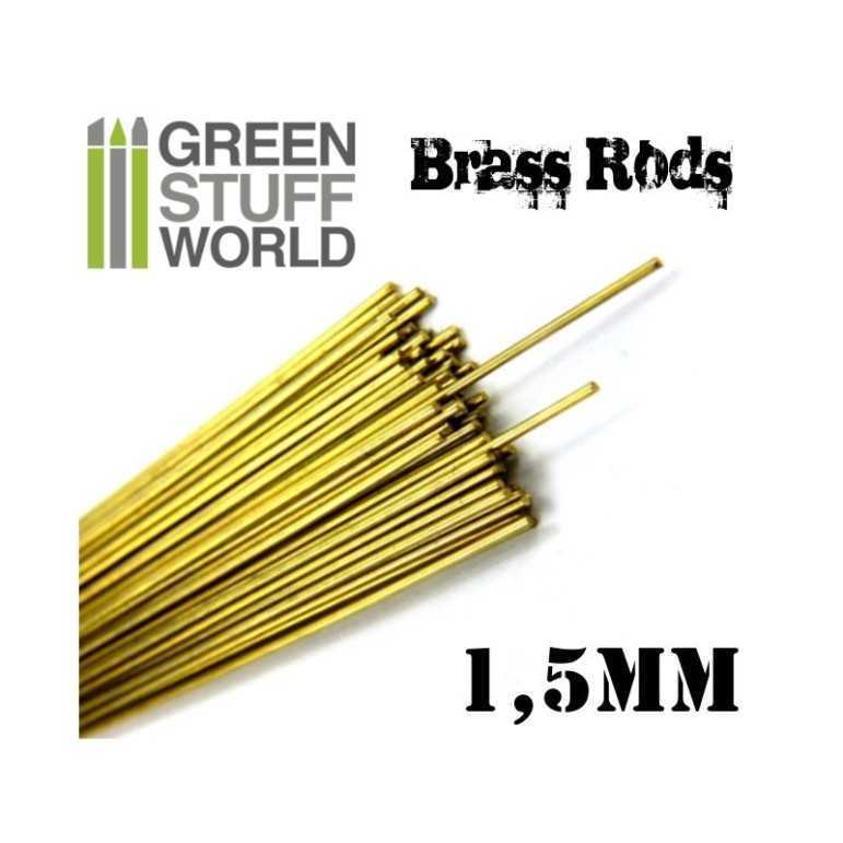 Brass rods 1,5mm