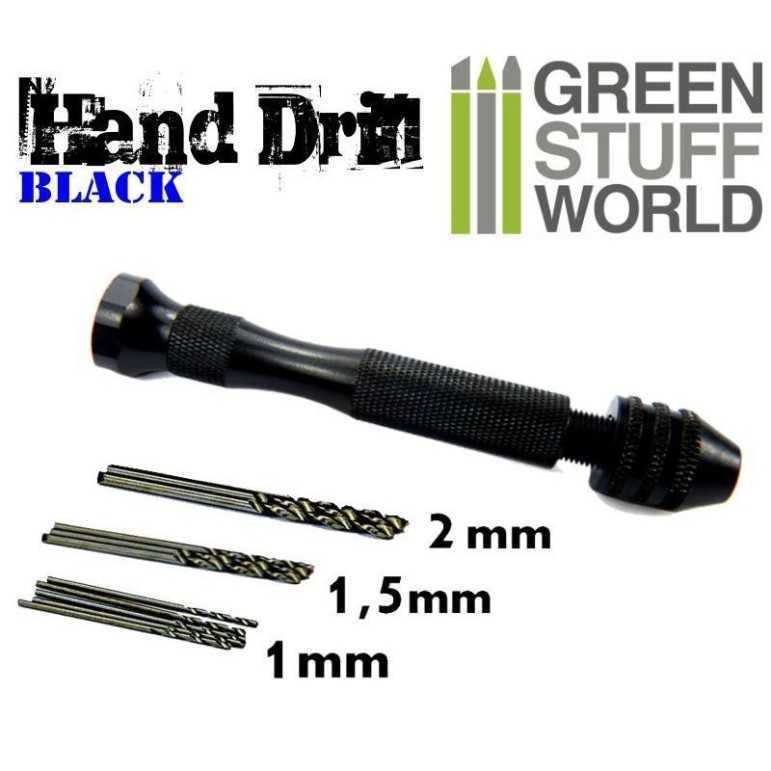 Hobby hand drill - black color