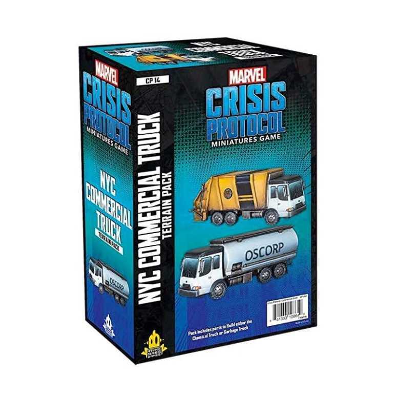 Marvel crisis garbage truck terrain pack