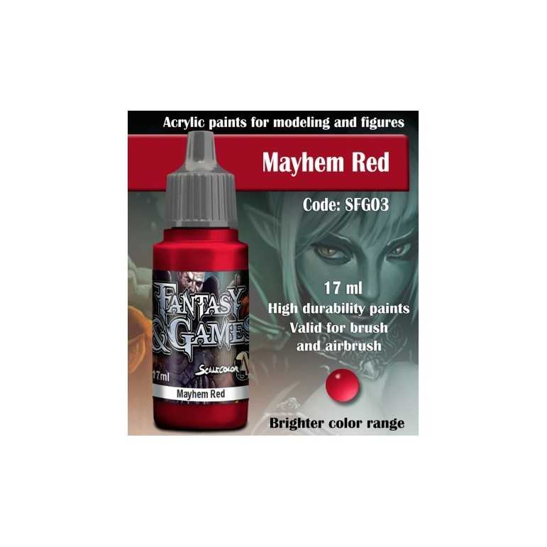 Mayhem red