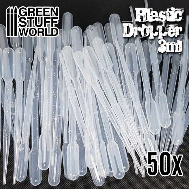 50*plastic dropper 3ml