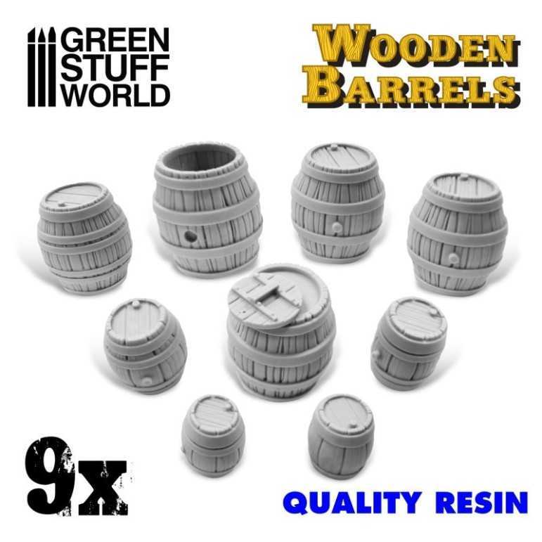 Wooden barrels