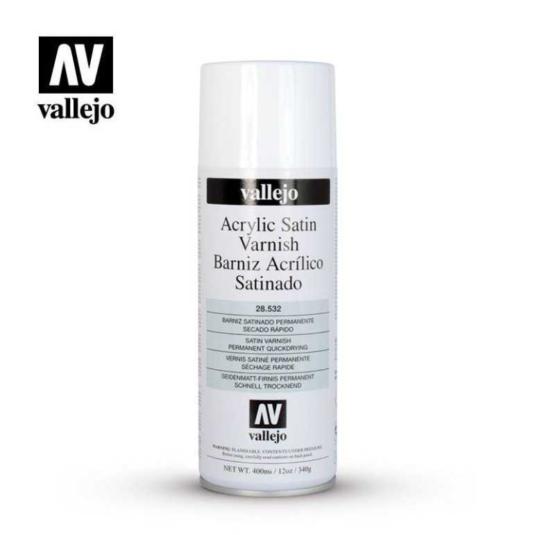 Vallejo satin varnish spray